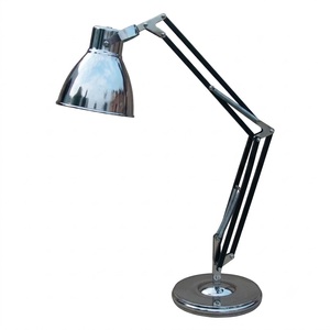 Industrial Black Iron Aluminum Base <b>Table</b> <b>Lamp</b> Modern Reading Desk Light for Bedroom Living Room Home Office Decor Bedside Light - Product Image 1