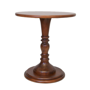 Modern <b>Round</b> <b>Wood</b> <b>Coffee</b> <b>Table</b> With Tapered Base Living Room Furniture Durable Design Customized Side <b>Table</b> - Product Image 6