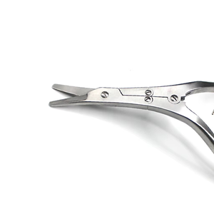 กรรไกรตัดกระดูกอ่อนจมูกแบบพรีเมียม แคปลัน ขนาด 20 ซม. แบบสองด้าน ฟันหยัก ทำจากเหล็กกล้าไร้สนิม สำหรับศัลยกรรมตกแต่งจมูก ได้รับมาตรฐาน CE ISO - Product Image 2