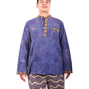 เสื้อยืดพิมพ์ลายดอกไม้สไตล์คุรตะสำหรับโปรโมชั่น - Product Image 1