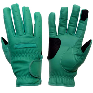 Gants d'équitation en cuir respirants pour l'hiver, antidérapants, à doigts entiers, avec logo personnalisé, unisexe - Product Image 6
