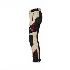 Durable biker winter <b>trousers</b> with protective knee pockets wind resistant textile construction adjustable cuffs and practical - Product Image 5