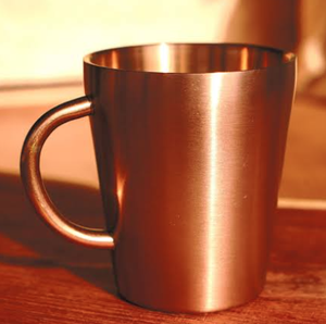Juego de Taza y Platillo de Cobre Sólido Martillado a Mano para Servicio de Té de Lujo, Taza de Café Tradicional de Cobre Puro - Product Image 2