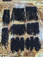 Extensiones de Cabello Humano Virgen Vietnamita Super Double Drawn con Cierre de Cabello Humano, Cutícula Alineada, Rizo Pixie