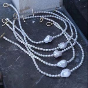 Freshwater <b>Balloon</b> Alien Pearl Classic Fashion Necklace for Women Strong <b>Light</b> Natural Pearl Pendant with Pig Nose Accessories - Product Image 2