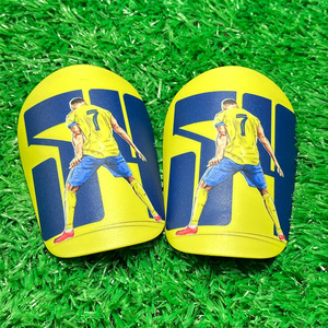 Protège-tibias de football unisexe en Spandex et Nylon, approuvés WT, antidérapants, légers, avec fermeture auto-agrippante pour l'entraînement et la sécurité - Product Image 6