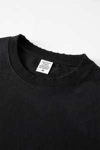 Sudadera con Lavado Ácido Personalizado, Fabricante OEM, Sudadera Vintage con Cuello Redondo para Marcas de Ropa y Pedidos al por Mayor - Product Image 6