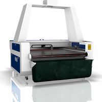 <strong>Hot</strong> <strong>Selling</strong> LM-1610 CO2 Fabric <strong>Laser</strong> <strong>Cutting</strong> <strong>Machine</strong> for Cloth Leather Wood Rubber PLT HIWIN Guide Rails Water-Cooled CNC