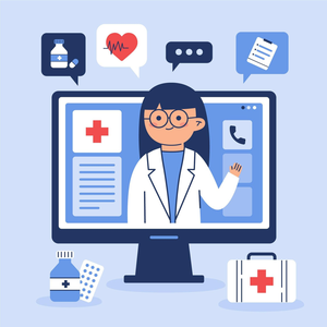 Software de Gestión para Clínicas Médicas |   Plataforma de Telemedicina con Análisis de Datos para Agendamiento de Citas, Historiales de Pacientes, Facturación, CRM, EMR y EHR - Product Image 1