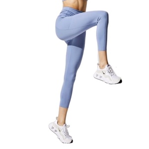 Mallas de Yoga de cintura alta para mujer, Leggings de compresión de alto impacto, ropa de Fitness - Product Image 3