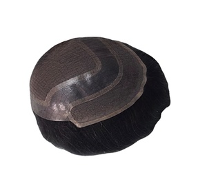 Toupee para Hombre Taz Hair, Peluca de Cabello Humano 100%, Densidad 60%-150%, Cabello Remy Indio, Resistente al Agua, Suave, Ondulado Profundo - Product Image 3