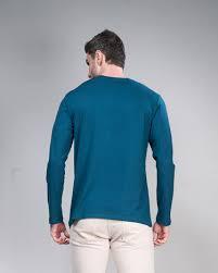 Camiseta unisex de manga larga teñida con hilo, 260g, algodón y fibra de bambú, corte holgado, deportiva, ecológica, lisa para estampar. - Product Image 2