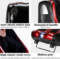 Masseur électrique pour les jambes et les pieds, avec fonction de pétrissage Shiatsu, chauffage et télécommande