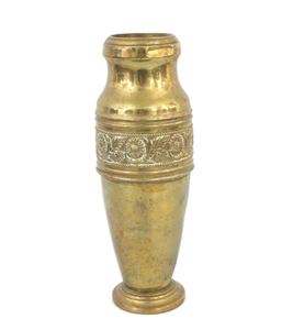 European <b>Mid</b> <b>Century</b> Luxury Brass Flower Vase Modern Tabletop Wedding Decorative Accessory for Christmas Christian Church - Product Image 4