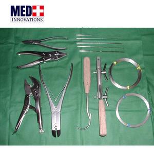 Ensemble de coupe-fils de Kirschner pour dispositifs médicaux professionnels, instruments chirurgicaux orthopédiques et vétérinaires manuels pour l'orthopédie - Product Image 5