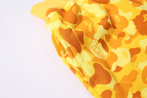 Men's Customizable Breathable Yellow Camouflage Print Board <b>Shorts</b> Mid Waist Quick Dry Casual Swimwear - Product Image 3