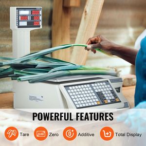 Bilancia Digitale in Acciaio da 66 LB con Display LCD per Uso Commerciale - Product Image 4