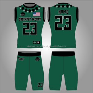 Uniformes de Fútbol Americano 7V7 con Estampado OEM ODM, Uniformes Completos para Equipos Juveniles con Color y Logotipo Personalizados - Product Image 1