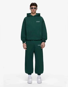 Survêtement d'hiver à capuche pour homme, coupe classique, délavé à l'acide, avec logo personnalisé, style streetwear, service OEM, prix bas, vente en gros - Product Image 1