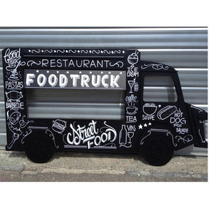 Prix d'usine – Camion de restauration mobile jaune standard pour la vente de pizzas, hot-dogs, café et autres plats rapides – Remorque de cuisine de rue - Product Image 2