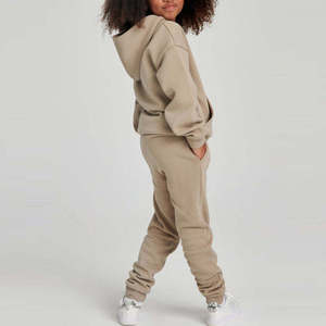 Conjunto de Ropa Deportiva Informal de Otoño y Primavera para Niños, 2 Piezas, Sudadera con Capucha y Pantalones, Conjuntos de Ropa para Niños y Niñas de 2 a 13 Años - Product Image 2