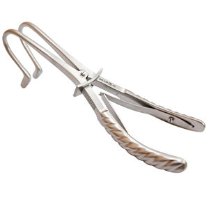 Écarteur buccal Fergusson-Ackland en acier inoxydable, instrument chirurgical avec mécanisme de verrouillage à cliquet et cadre réglable - Product Image 3