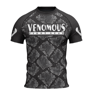 Servicio OEM/ODM, Camisetas de Compresión Unisex de Alta Calidad, Anti-UV, Secado Rápido, Ecológicas, Diseño Personalizado, Transpirables, Manga Corta - Product Image 1