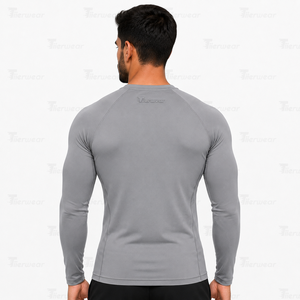 Mens Basketball Training <b>Compression</b> <b>Shirt</b> <b>Long</b> <b>Sleeve</b> Breathable sports jersey Crew Neck Full <b>Sleeve</b> Mens Sportswear - Product Image 4