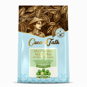 Bäckereiprodukte für Desserts & Süßwaren HALAL Grüner Tee Schokoladen-Knusperbällchen Kakao OEM/ODM International - Product Image 1