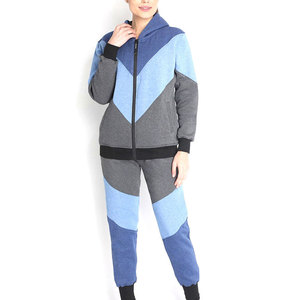 Female Winter Track Suit Full Zip up Hoodie <b>Jogger</b> Pants <b>Velvet</b> Tracksuit Women Stylish Gym & Training Wear Tracksuit Jumpsuit - Product Image 4