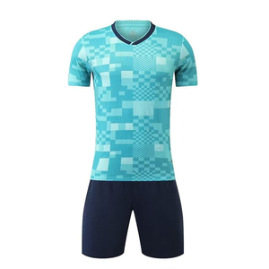 Wholesale Custom <b>Soccer</b> Kit Sublimated Printed Football Uniform Short Breathable Polyester Quick Dry Moisture-Wicking Club - Product Image 4