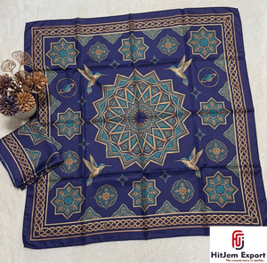 Tela de satén al por mayor para bufandas, con logo impreso, fabricante OEM/ODM, servicio de etiqueta privada para promoción de marca y regalos. - Product Image 5