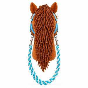 Cordes de guidage pour chevaux de compagnie de qualité supérieure avec poignée confortable, détails décoratifs et conception robuste pour une conduite imaginative. - Product Image 2
