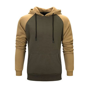 Sudadera con Capucha Unisex de Dos Tonos, Personalizada, Extra Grande, de Algodón Grueso, para Ropa Urbana, Venta al Por Mayor - Product Image 5