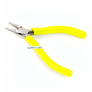 Alicates de Punta Plana – Herramienta Básica para Joyería, Superventas – Logotipo Personalizado y Marca Privada – ZETOMED PRO DIY Amarillo - Product Image 6