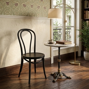 New KAG Furniture Modern Bentwood <b>Dining</b> <b>Chair</b> Made From Solid <b>Mahogany</b> Wood for Home Villa & Hotel Use - Product Image 4