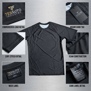 Camiseta de Compresión de Manga Corta Personalizada para Hombre, para Entrenamiento de MMA - Product Image 6