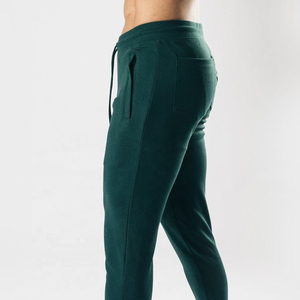 Pantalon de survêtement décontracté pour homme, taille haute, élastique, respirant, coupe droite, 100 % coton molletonné, séchage rapide, nouveau design - Product Image 3