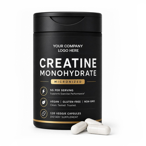 Private Label Micronized <b>Creatine</b> <b>Monohydrate</b> Capsules Contract Manufacturer - Product Image 1