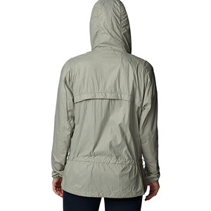 Custom <b>Women</b> Hooded Windbreaker <b>Jacket</b> for Technology Lightweight Eco-Friendly Outdoor Hiking Sportswear for Travel - Product Image 2