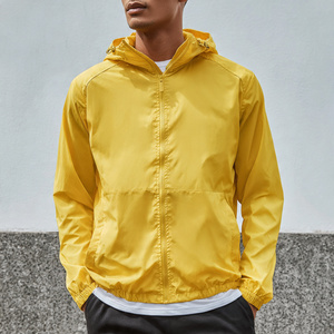 Wholesale Men's Customized Quilted Eco-Friendly <b>Canvas</b> Rain Jacket Windproof Waterproof Breathable Zipper Closure High Jacket - Product Image 6