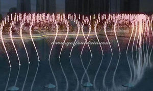 Fuente de Aireación Flotante para Exteriores de Gran Tamaño y Calidad Premium, con Chorro Alto, Pantalla LED, Iluminada, Moderna, de Acero Inoxidable Pulido para Jardín - Product Image 2