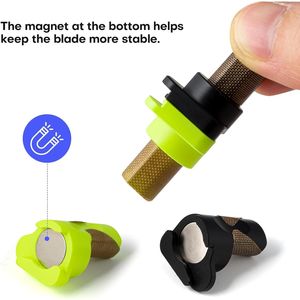 Outil de découpe manuel avec guide gauche/droite, 1 paire, pour film de protection, épaisseurs de coupe 2mm/7mm, deux distances, pour coupe-papier - Product Image 6