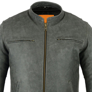 Factory Direct Men Leather <b>Jacket</b> Stylish Casual Everyday Outwear Premium Quality <b>Slim</b> <b>Fit</b> Fashion Leather <b>Jacket</b> - Product Image 2