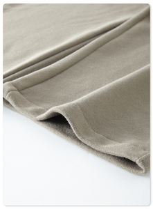 Pantalones de Felpa Rosa de Pierna Recta con Cordón Ajustable, Casuales, Largos, de Color Sólido, Cintura Media, Corte Regular, Tejido de Punto - Product Image 6
