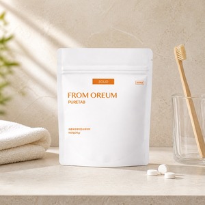 [FROM OREUM] ยาสีฟันแบบเม็ดพกพา รสส้มแมนดารินเชจู พร้อมซองใส่ยาสีฟันแบบเติม - Product Image 5