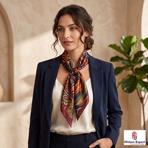 Fabricante de tela satinada impresa, marca privada, OEM, ODM, productos de tela personalizados con tacto de seda, venta al por mayor. - Product Image 3