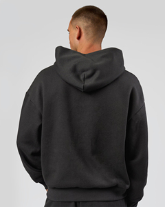 Sweat-shirts en coton vierges pour hommes, en molleton, personnalisables avec logo, style streetwear décontracté, vente en gros - Product Image 2
