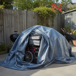 Lona de Protección Industrial de Grado Profesional, Resistente al Agua, para Uso en Almacenes, Exteriores y Construcción - Product Image 5