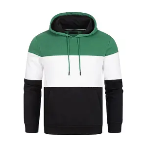 Sweat à capuche unisexe en molleton de coton de haute qualité pour l'hiver, coupe oversize, avec poche à cordon, coupe-vent et écologique - Product Image 1